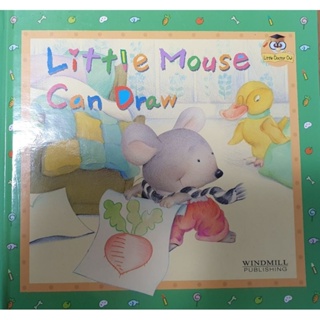 ［二手］英文繪本Little Mouse Can Draw風車