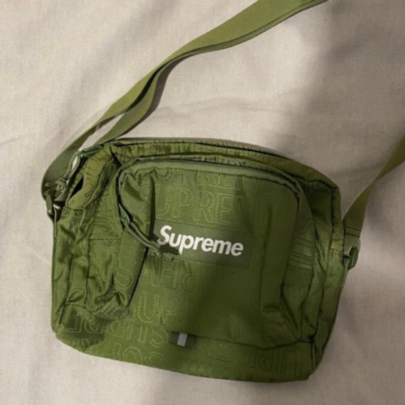 Supreme 19SS 46Th Shoulder Bag 小包 肩包 綠色