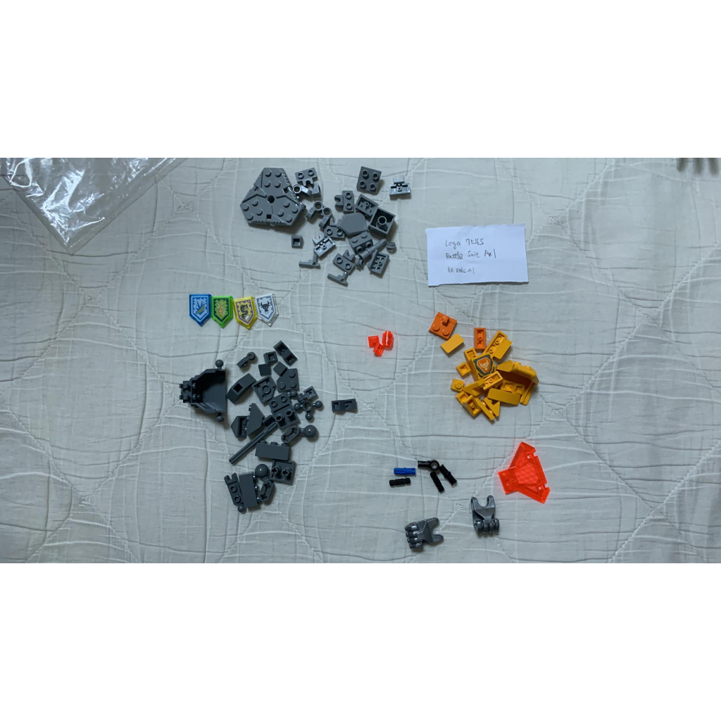 樂高 lego set 70365 Battle Suit AXL 二手 無書無盒無人偶