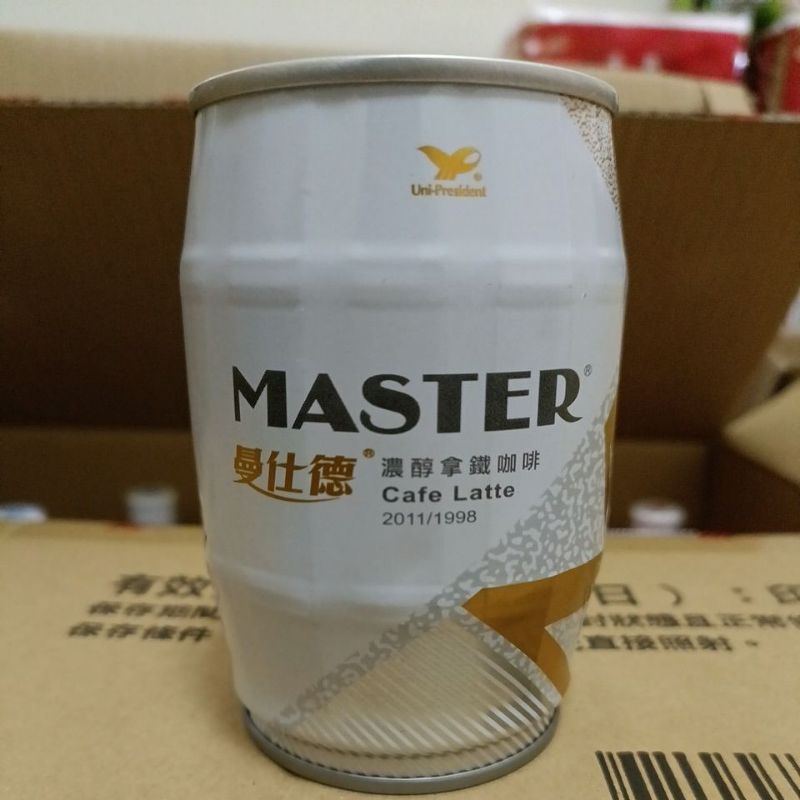 曼仕德 MASTER 濃純拿鐵咖啡 235ml