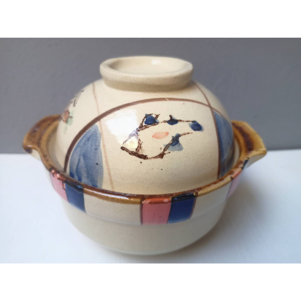 早期收藏KOREA韓國陶瓷碗 泡麵碗 陶瓷鍋(二手)