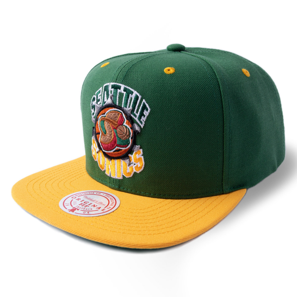 NBA Breakthroug HWC Snapback 超音速 綠黃