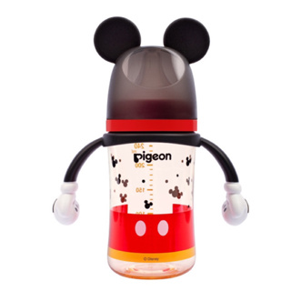 迪士尼聯名 米奇 貝親 pigeon 奶瓶 嬰兒