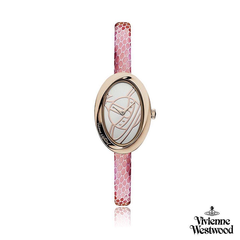 【Vivienne Westwood】摩登蛇紋簽名腕錶_W-VW-027-1