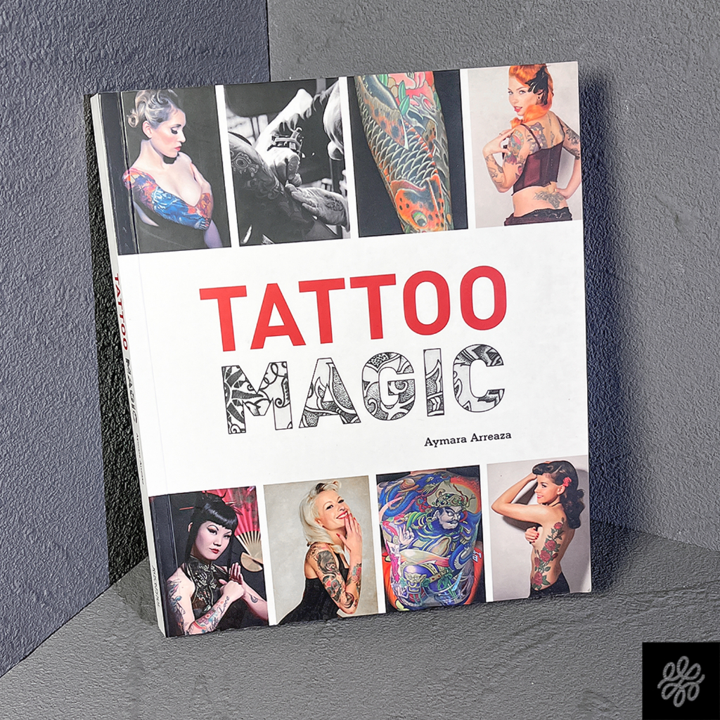 Tattoo Magic 9781921878824 刺青 寫真 攝影集 美式 手稿 插圖 設計 pin-up girl