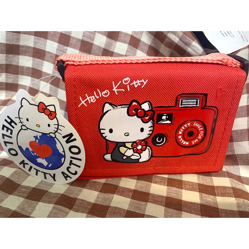 全新 hello kitty 三麗鷗KT19-RE touch 書包零錢包 小包包