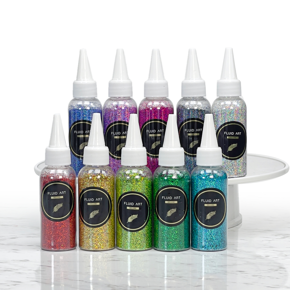 【金羽毛】 鐳射 晶鑽 極閃 亮粉 【台灣製】當天出貨 流體畫 DIY 亮片 幻彩 聖誕節 亮粉 星光 灑粉 閃亮 變色