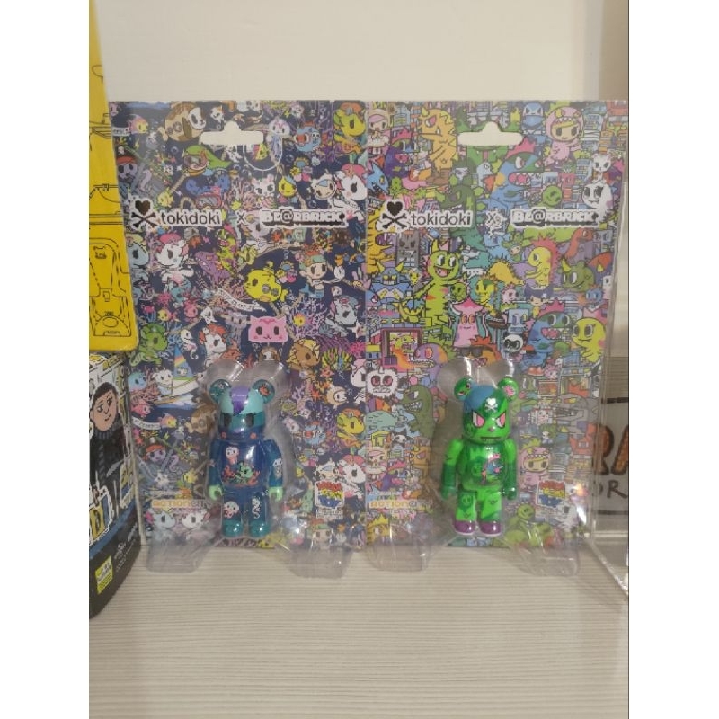 Be@rbrick X tokidoki 庫柏力克熊 海馬 綠恐龍