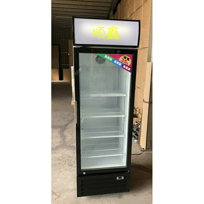 全新單門玻璃冷藏展示冰箱.SC-288FA. 300L（運費問題請先聊聊詢問）