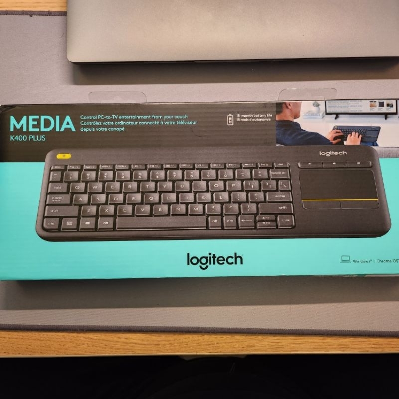 Logitech K400 Plus 美國官網代購 全英文鍵盤 全新正品 現貨