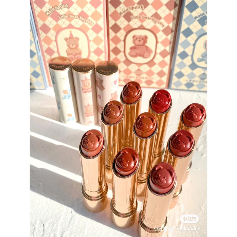 Ators小熊很忙滋潤唇膏🧸 膏體居然是小熊圖案太萌啦💕 滋潤唇膏 乾皮姊妹小資族必入.ᐟ