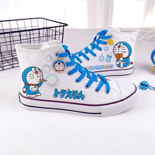 哆啦A夢帆布鞋 23.5 Doraemon 小叮噹