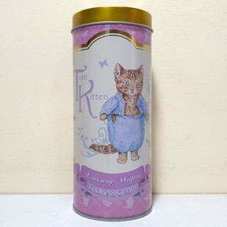 彼得兔 Peter Rabbit 小貓湯姆 圓罐 鐵盒 鐵罐 收納盒 懷舊 復古 收藏 擺飾 ♥ 正品 ♥ 現貨 ♥丨
