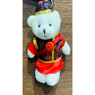 熊娃娃/中國風可愛小熊娃娃鑰匙圈