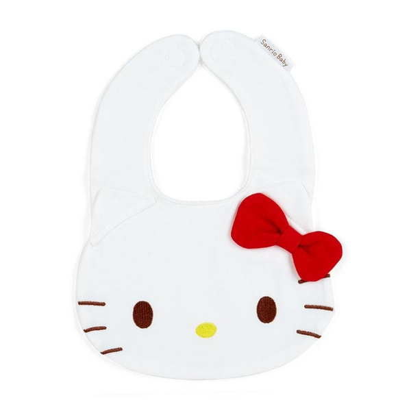 【震撼精品百貨】日本三麗鷗Sanrio 嬰兒造型圍兜兜-大頭 KITTY/美樂蒂