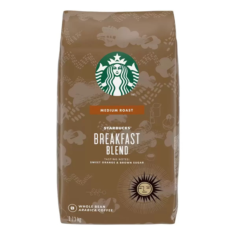 【蝦皮代開】Starbucks 早餐綜合咖啡豆 1.13公斤