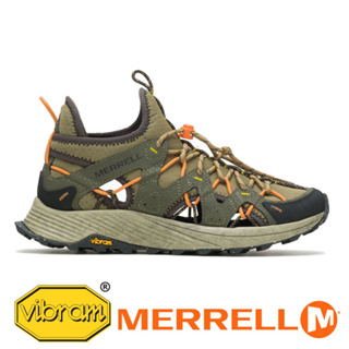 【MERRELL 美國】MOAB FLIGHT男水陸兩棲鞋『橄欖綠/橘』067019