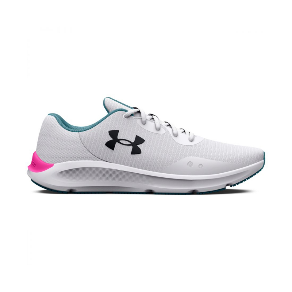 Under Armour 安德瑪 Charged Pursuit 3 Tech 慢跑鞋 女款 白粉 3025430102