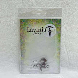 『牧莎記事』水晶印章 透明印章 Lavinia 剪影透明印章仙女精靈童話-Nia仰望-英國進口-LV-LAV767
