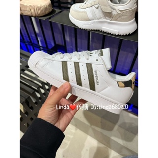 Linda❤️代購 Adidas superstar 迷彩 貝殼鞋 HQ4287 運動 休閒鞋 親子鞋 白鞋