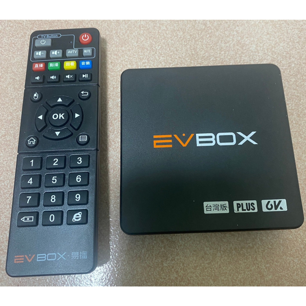 台灣版【EVBOX 易播盒子台灣版】 型號:EVBOX-PLUS 6K PLUS追劇神器&amp;最強機皇!