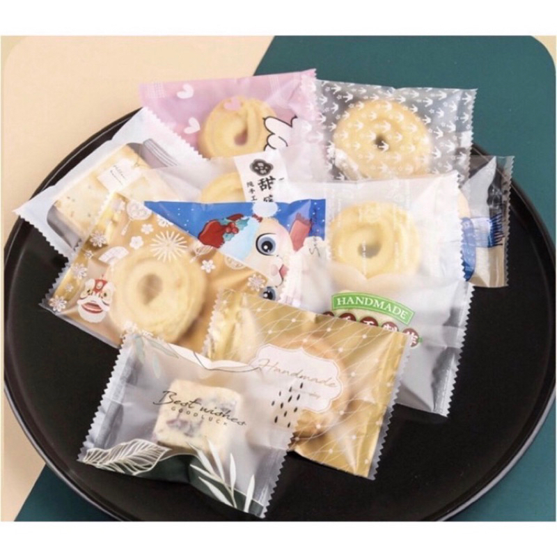 嚴選~台灣現貨 包裝袋7*10 (新款) 亞馬遜食品級包裝袋  雪花酥包裝袋 曲奇餅乾機封袋 牛軋餅包裝袋