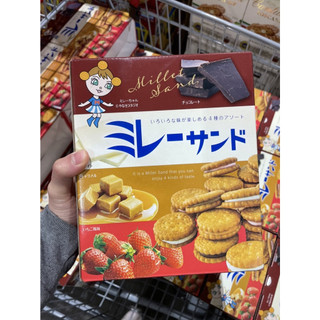 預購中!! 日本好市多-野村美樂-小圓餅-夾心餅乾-綜合口味60入(黑巧克力/草莓/白巧克力/牛奶糖)