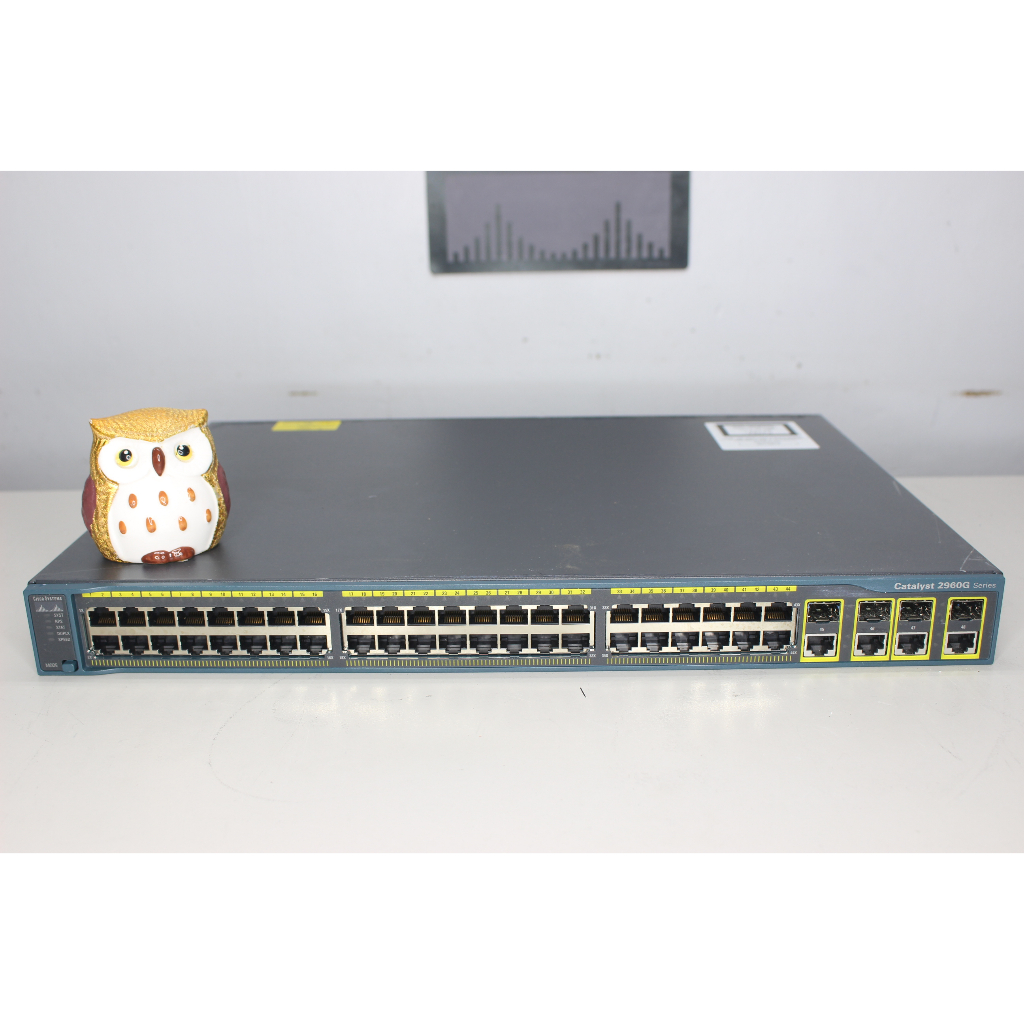 Cisco Catalyst WS-C2960G-48TC-L 48-Ports Gigabit Rack Mounta