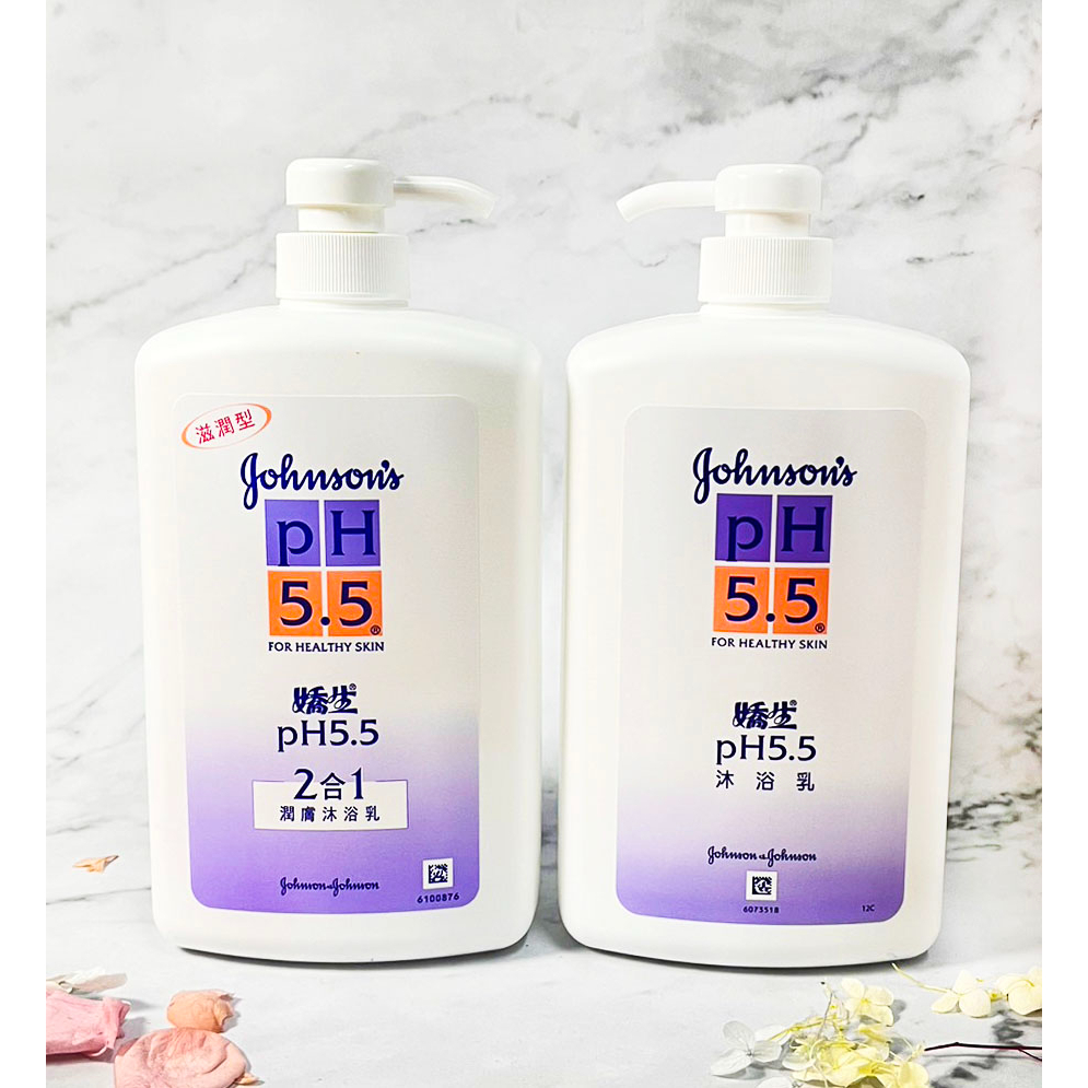 【SUICA】Johnson's 嬌生 pH5.5沐浴乳 一般款/二合一 1000ml (超取最多4罐)