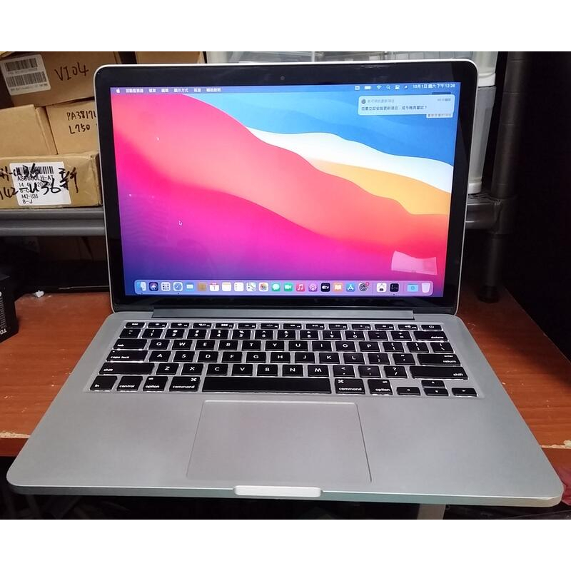 Apple Macbook pro 13 2013LATE A1502,i5 2.4G/8G/256G蘋果電腦速度快筆電