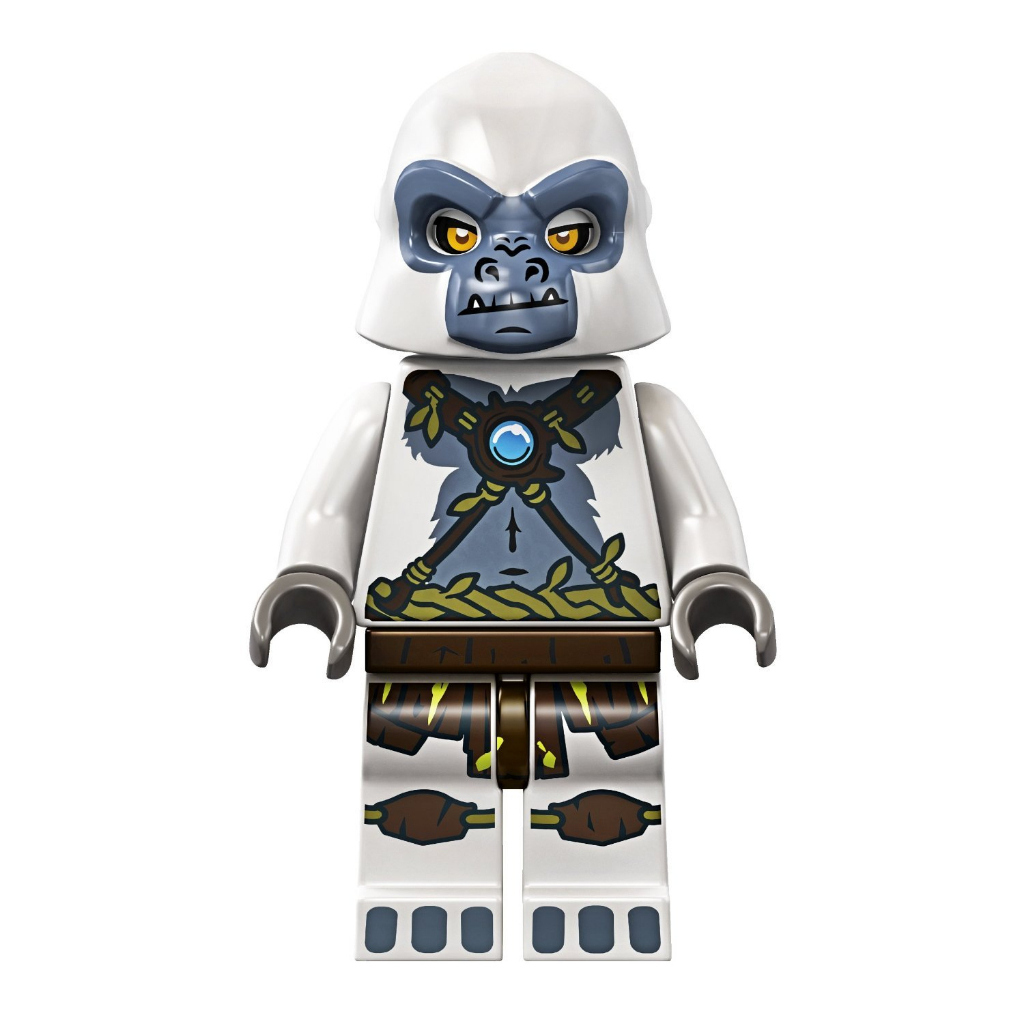 LEGO 樂高 人偶 CHIMA 神獸傳奇 猩猩 猿 白猩猩 白猿 Grizzam 70009