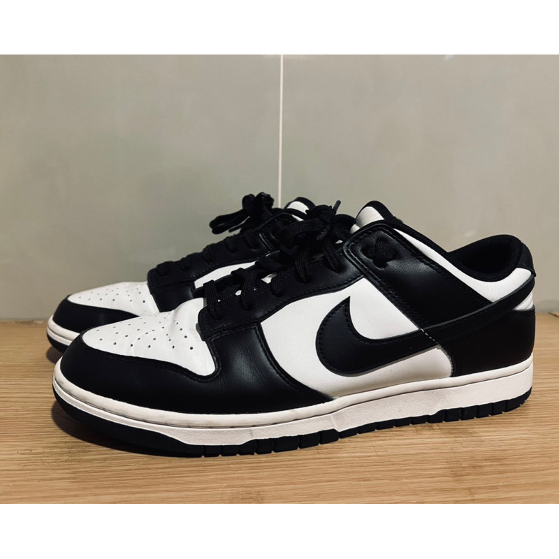 Nike dunk low 黑白 熊貓 二手