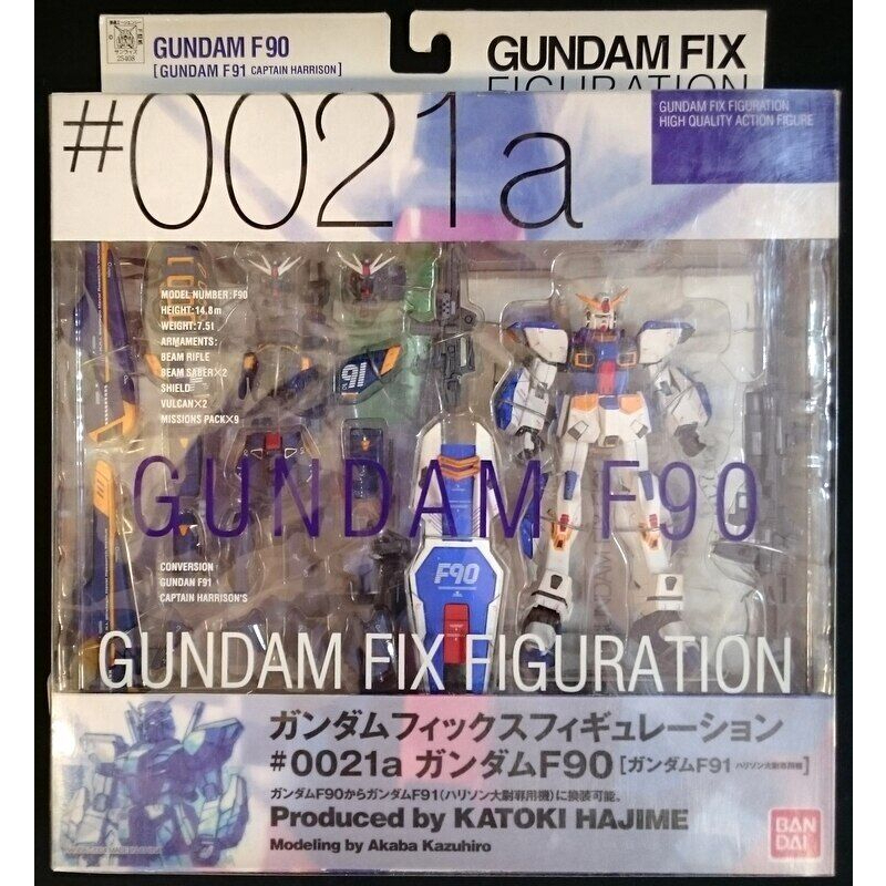 全新 現貨 GFF#0021a 哈里遜專用 F91 鋼彈 F90 非ROBOT METAL BUILD 超合金 萬代