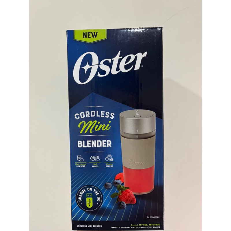 美國Oster USB無線隨行果汁機（質感灰）全新