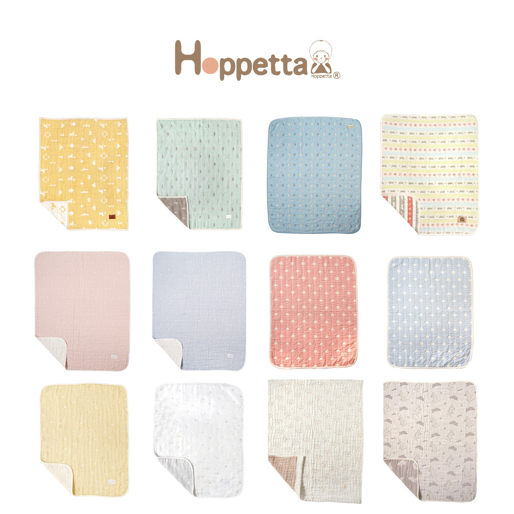 日本 Hoppetta 六層紗棉紗被毯 / 羊毛六層紗被  多款可選