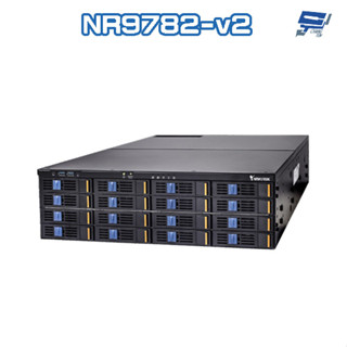 昌運監視器 VIVOTEK 晶睿 NR9782-v2 H.265 128路 NVR 錄影主機 支援16硬碟 請來電洽詢