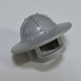 &lt;樂高人偶小舖&gt;正版樂高LEGO 頭盔17  淺灰  藍 城堡士兵  30273 6404506 配件