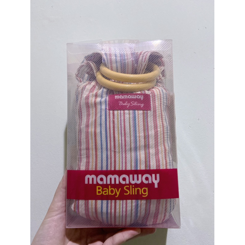 mamaway揹巾 二手 媽媽餵
