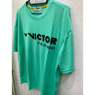零碼優惠 零碼特價 一鳴驚人 零碼出清 VICTOR 勝利 素色休閒 LOGO T恤 T-10502