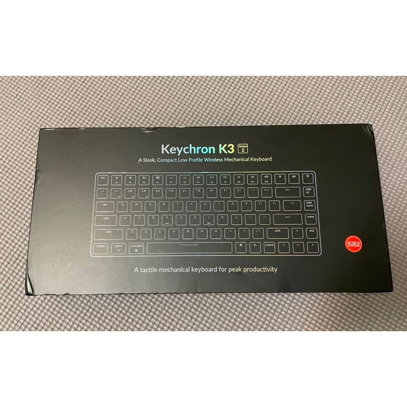 Keychron K3 75% 三模矮軸機械鍵盤 青軸