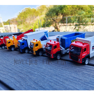 Volvo FM Truck 1:72模型車 工程車 消防車 拖吊車 雲梯車 貨櫃車 道路指示車 資源回收車 砂石車