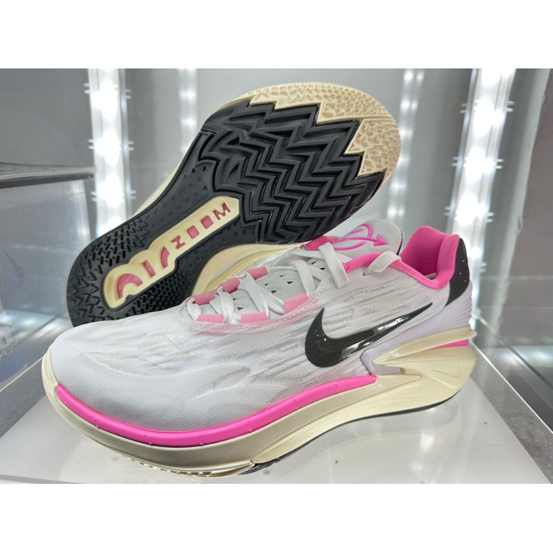 全新台灣公司貨 NIKE AIR ZOOM GT CUT 2 EP 白粉紅 籃球鞋 FD9905-101