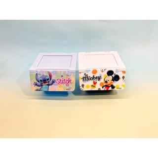 迪士尼斜口收納盒 #米老鼠 #史迪奇 收納盒 文具盒