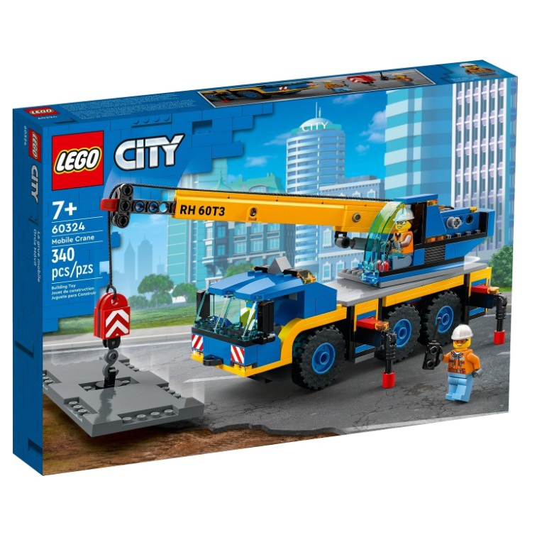 樂高 LEGO 60324 城市系列 Mobile Crane 移動式起重機 全新品