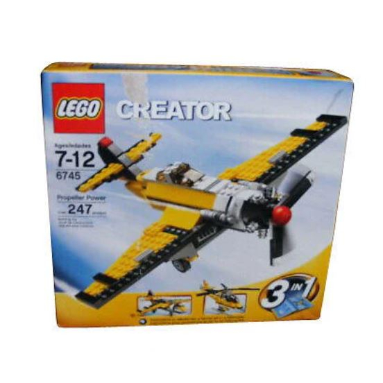 ★TOMOHIME★ 保證正版 LEGO 絕版樂高 6745 創意create 3in1 螺旋槳動力飛機 直昇機 運輸機