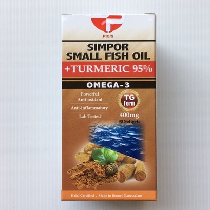 聖保爾 小魚魚油 薑黃純萃95% 軟膠囊 90粒 TG魚油
