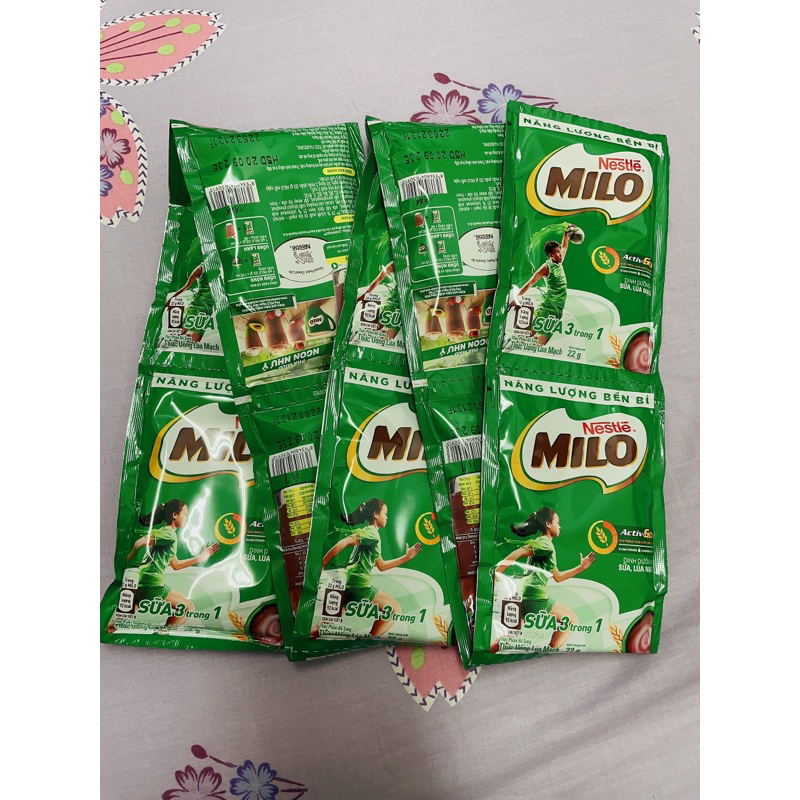 越南代購 現貨 Nestle Milo雀巢美祿3合1巧克力麥芽牛奶粉包 22g 一條10包入
