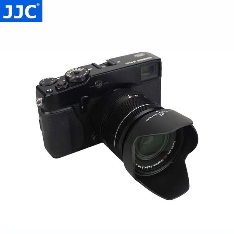 JJC 富士18-55遮光罩XT30 XH1 XT20 XA3 XT2 XT10 XE3 XT3鏡頭18-55mm