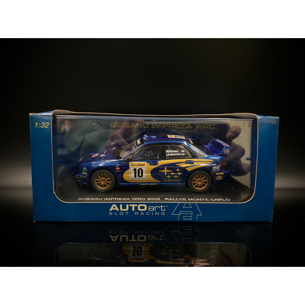 【收藏模人】Autoart Subaru Impreza WRC 2002 1:32 1/32 電刷車