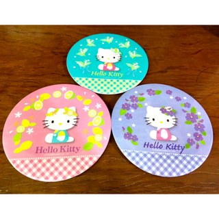 Hello Kitty 圓型塑膠隔熱餐墊（全新）